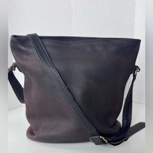 Vintage 90s Coach Sonoma 4932 Brown  Pebbled Leather Bucket Bag Purse *Flaws